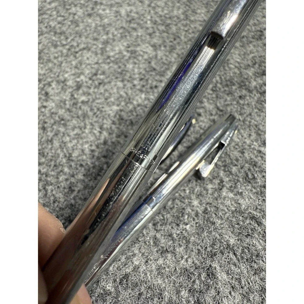 1970s SHEAFFER White Dot Ballpoint Pen + 2 Mechanical‎ Pencil Set Silver Working
